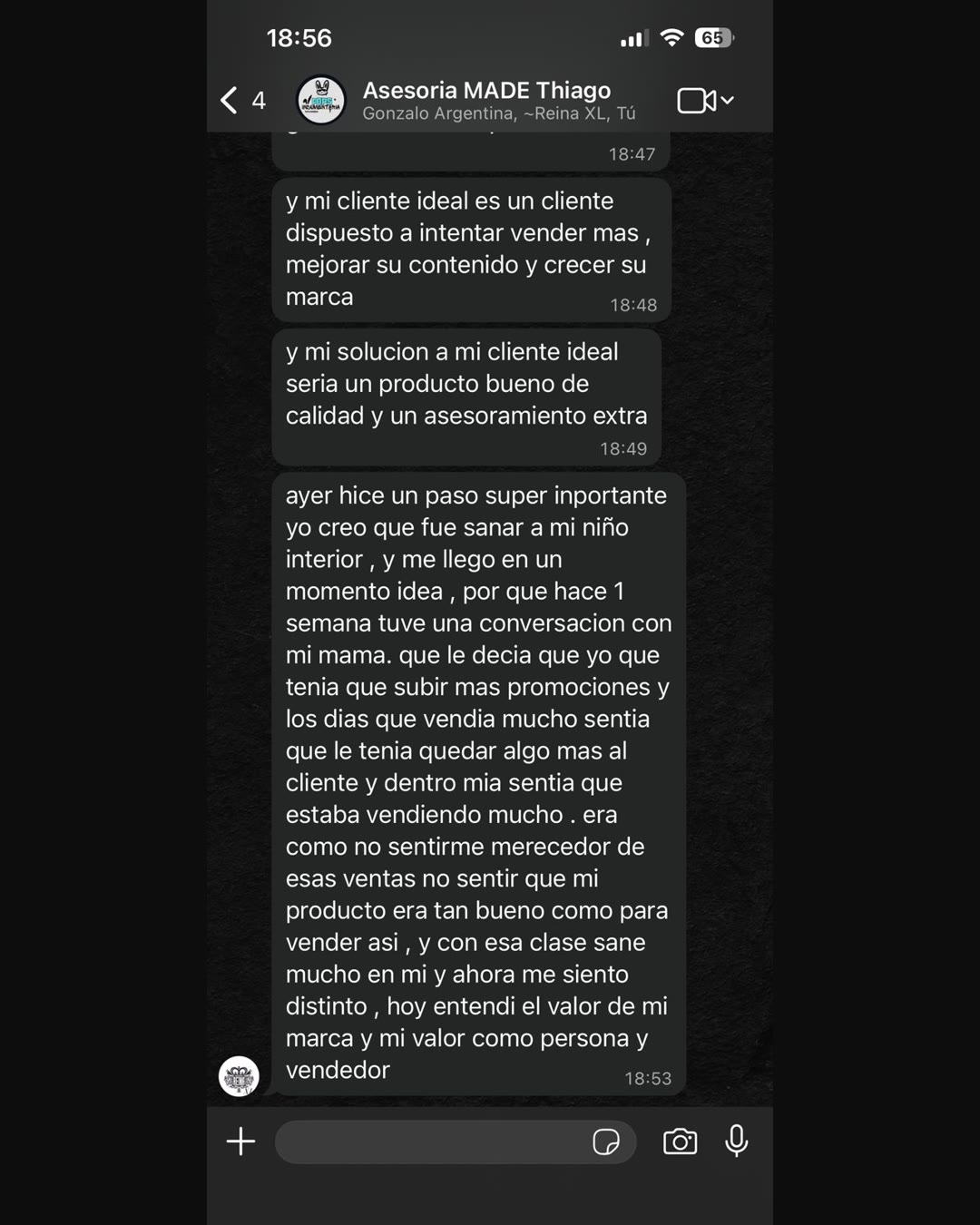 Testimonio 14
